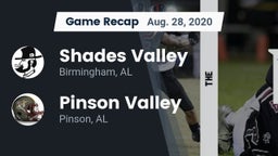 Recap: Shades Valley  vs. Pinson Valley  2020