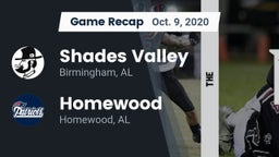 Recap: Shades Valley  vs. Homewood  2020