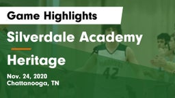 Silverdale Academy  vs Heritage  Game Highlights - Nov. 24, 2020