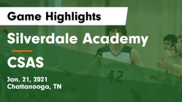 Silverdale Academy  vs CSAS Game Highlights - Jan. 21, 2021