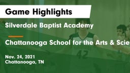 Silverdale Baptist Academy vs Chattanooga School for the Arts & Sciences Game Highlights - Nov. 24, 2021