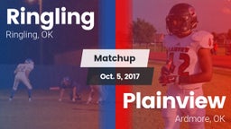 Matchup: Ringling  vs. Plainview  2017