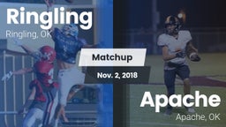Matchup: Ringling  vs. Apache  2018