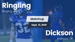 Matchup: Ringling  vs. Dickson  2019