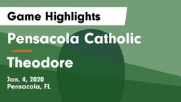 Pensacola Catholic  vs Theodore  Game Highlights - Jan. 4, 2020