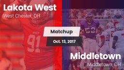 Matchup: Lakota West vs. Middletown  2017