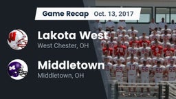 Recap: Lakota West  vs. Middletown  2017