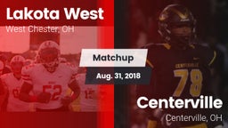 Matchup: Lakota West vs. Centerville 2018