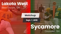 Matchup: Lakota West vs. Sycamore  2018