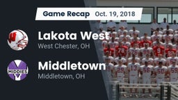 Recap: Lakota West  vs. Middletown  2018