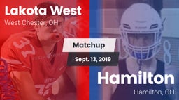 Matchup: Lakota West vs. Hamilton  2019
