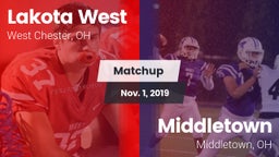 Matchup: Lakota West vs. Middletown  2019