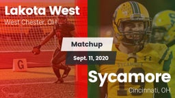 Matchup: Lakota West vs. Sycamore  2020