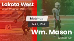 Matchup: Lakota West vs. Wm. Mason  2020