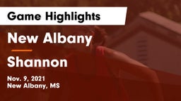 New Albany  vs Shannon Game Highlights - Nov. 9, 2021