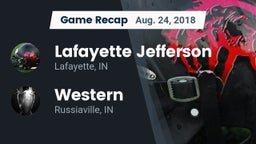 Recap: Lafayette Jefferson  vs. Western  2018