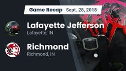 Recap: Lafayette Jefferson  vs. Richmond  2018