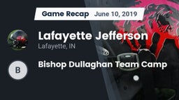 Recap: Lafayette Jefferson  vs. Bishop Dullaghan Team Camp 2019