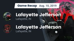 Recap: Lafayette Jefferson  vs. Lafayette Jefferson  2019
