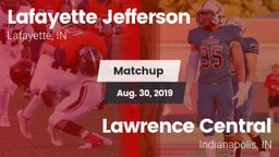 Matchup: Jefferson High vs. Lawrence Central  2019