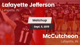 Matchup: Jefferson High vs. McCutcheon  2019