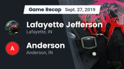 Recap: Lafayette Jefferson  vs. Anderson  2019