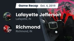 Recap: Lafayette Jefferson  vs. Richmond  2019