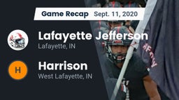 Recap: Lafayette Jefferson  vs. Harrison  2020