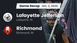 Recap: Lafayette Jefferson  vs. Richmond  2020