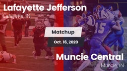 Matchup: Jefferson High vs. Muncie Central  2020