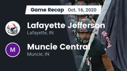 Recap: Lafayette Jefferson  vs. Muncie Central  2020