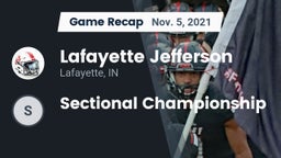 Recap: Lafayette Jefferson  vs. Sectional Championship 2021