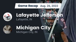 Recap: Lafayette Jefferson  vs. Michigan City  2022