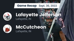 Recap: Lafayette Jefferson  vs. McCutcheon  2022