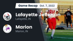 Recap: Lafayette Jefferson  vs. Marion  2022