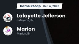 Recap: Lafayette Jefferson  vs. Marion  2023