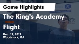 The King's Academy vs Flight Game Highlights - Dec. 12, 2019