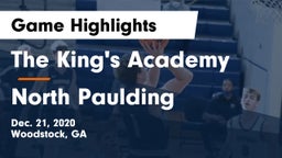 The King's Academy vs North Paulding Game Highlights - Dec. 21, 2020
