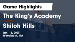 The King's Academy vs Shiloh Hills Game Highlights - Jan. 13, 2023