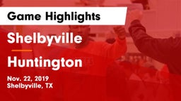 Shelbyville  vs Huntington  Game Highlights - Nov. 22, 2019