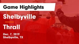 Shelbyville  vs Thrall  Game Highlights - Dec. 7, 2019