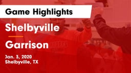 Shelbyville  vs Garrison  Game Highlights - Jan. 3, 2020