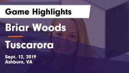 Briar Woods  vs Tuscarora  Game Highlights - Sept. 12, 2019
