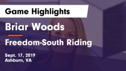 Briar Woods  vs Freedom-South Riding  Game Highlights - Sept. 17, 2019