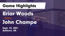 Briar Woods  vs John Champe   Game Highlights - Sept. 22, 2021