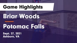 Briar Woods  vs Potomac Falls Game Highlights - Sept. 27, 2021