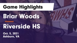 Briar Woods  vs Riverside HS Game Highlights - Oct. 5, 2021