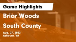 Briar Woods  vs South County  Game Highlights - Aug. 27, 2022