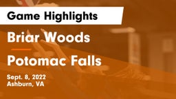 Briar Woods  vs Potomac Falls Game Highlights - Sept. 8, 2022