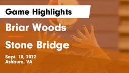 Briar Woods  vs Stone Bridge  Game Highlights - Sept. 10, 2022